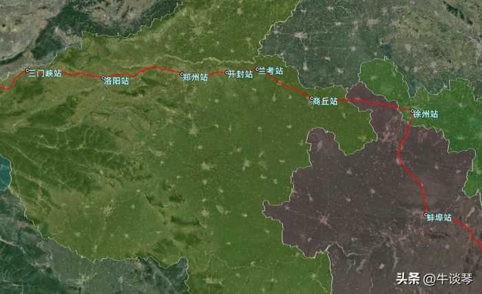 K560/K557次列车运行线路：上海开往陕西延安，全程1835公里